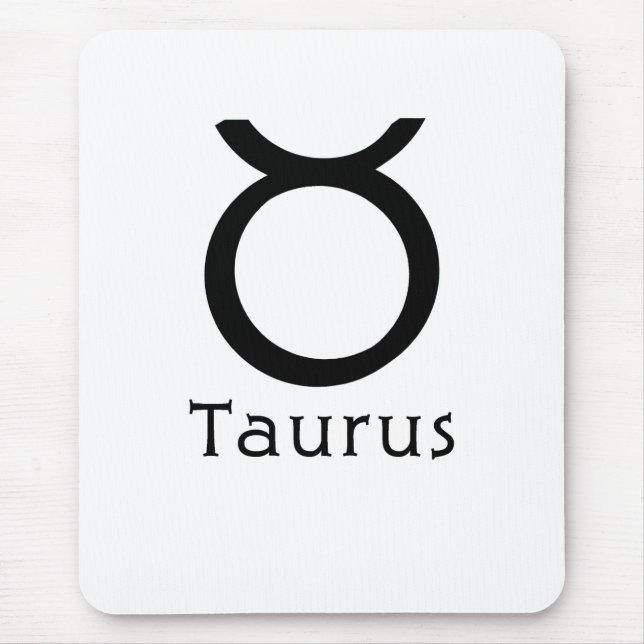 Mousepad Tapete do rato do Taurus (Frente)