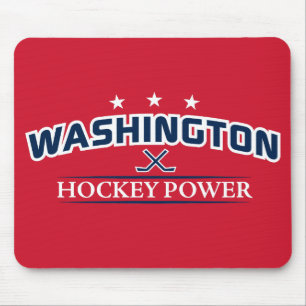 Mousepad Tapete do rato do vermelho do poder do hóquei de