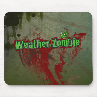 Mousepad Tapete do rato do zombi do tempo