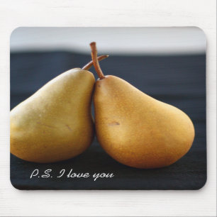 Mousepad Tapete do rato doce da coleção da pera
