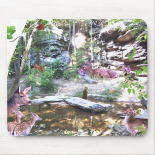 Mousepad Tapete do rato dos animais selvagens