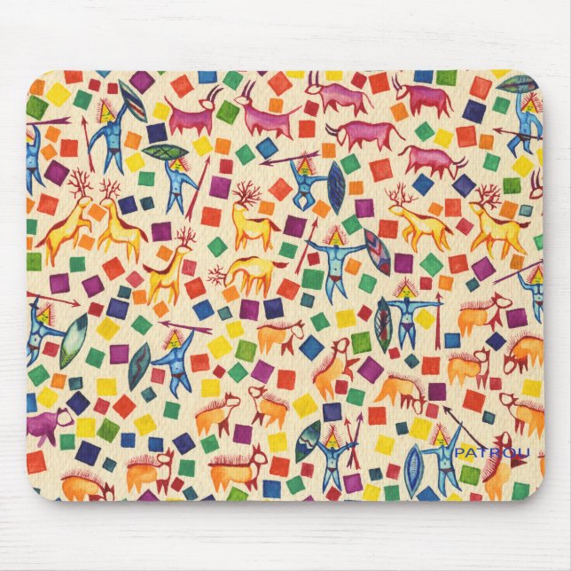 Mousepad TAPETE DO RATO dos caçadores (Frente)