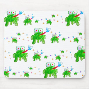 Mousepad Tapete do rato dos comedores do inseto