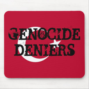 Mousepad Tapete do rato dos negador do genocídio