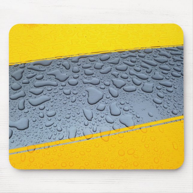 Mousepad Tapete do rato dos pingos de chuva (Frente)