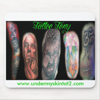 Mousepad tapete do rato dos tonys do tatuagem