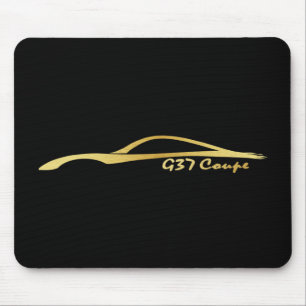 Mousepad Tapete do rato Dourado do logotipo de Infiniti G37