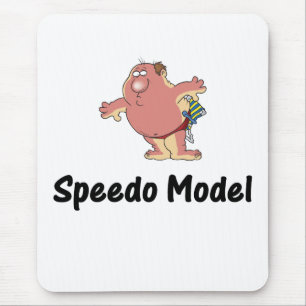 Mousepad Tapete do rato engraçado do modelo do Speedo