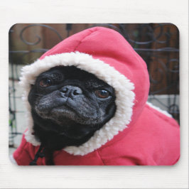 Mousepad Tapete do rato engraçado do Pug