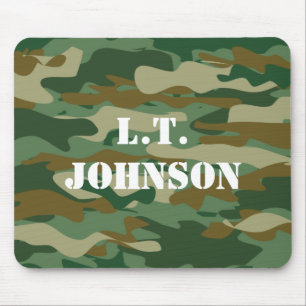 Mousepad Tapete do rato feito sob encomenda da camuflagem