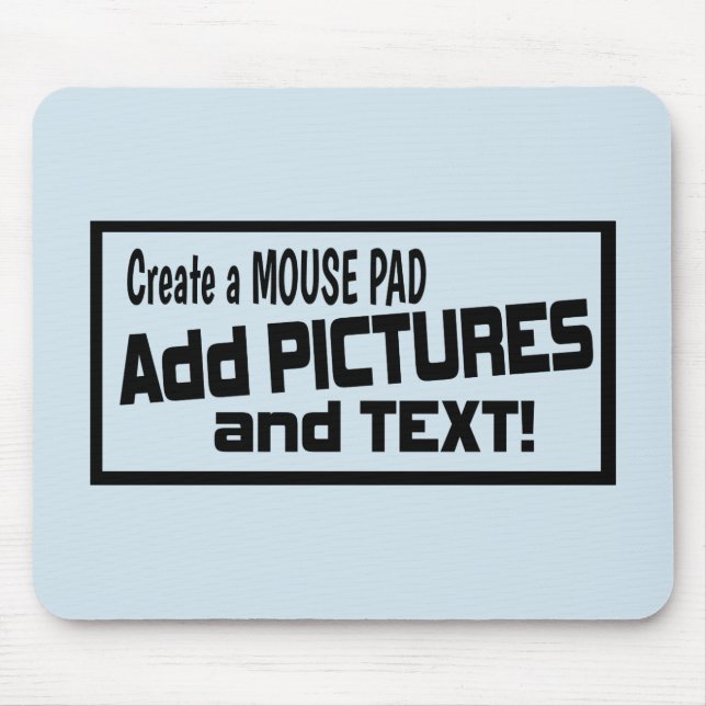Mousepad TAPETE DO RATO feito sob encomenda da foto - (Frente)