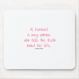 Mousepad Tapete do rato feminista