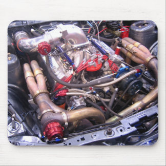 Mousepad Tapete do rato gêmeo de Turbo