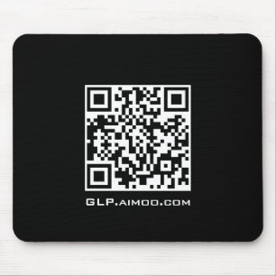 Mousepad Tapete do rato GodLike do logotipo do código da