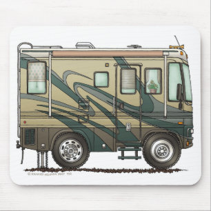 Mousepad Tapete do rato grande do campista do rv