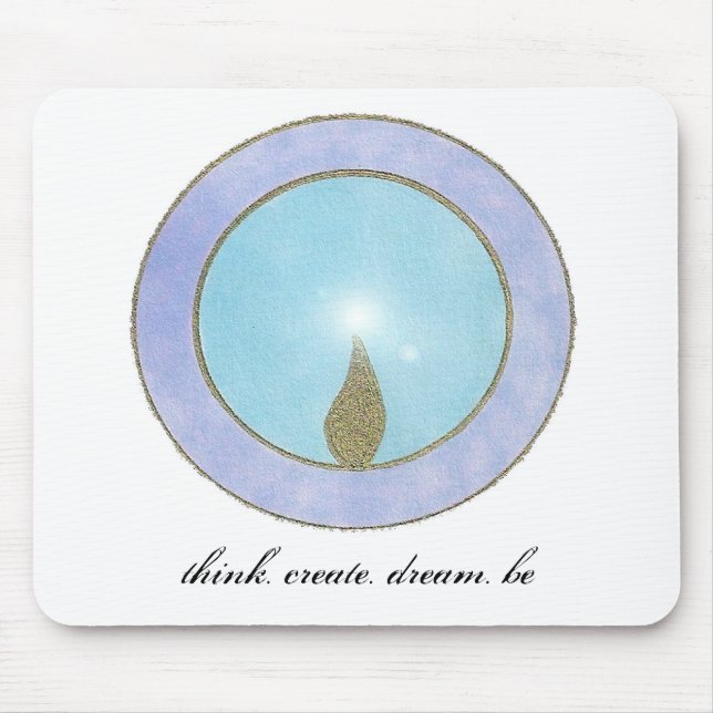 Mousepad Tapete do rato ideal do símbolo (Frente)
