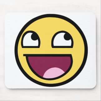 Mousepad Tapete do rato impressionante da cara