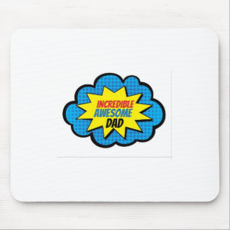 Mousepad Tapete do rato impressionante incrível do pai