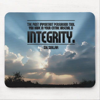Mousepad Tapete do rato inspirado da integridade