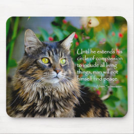 Mousepad Tapete do rato inspirado das citações do gato
