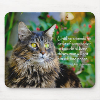 Mousepad Tapete do rato inspirado das citações do gato