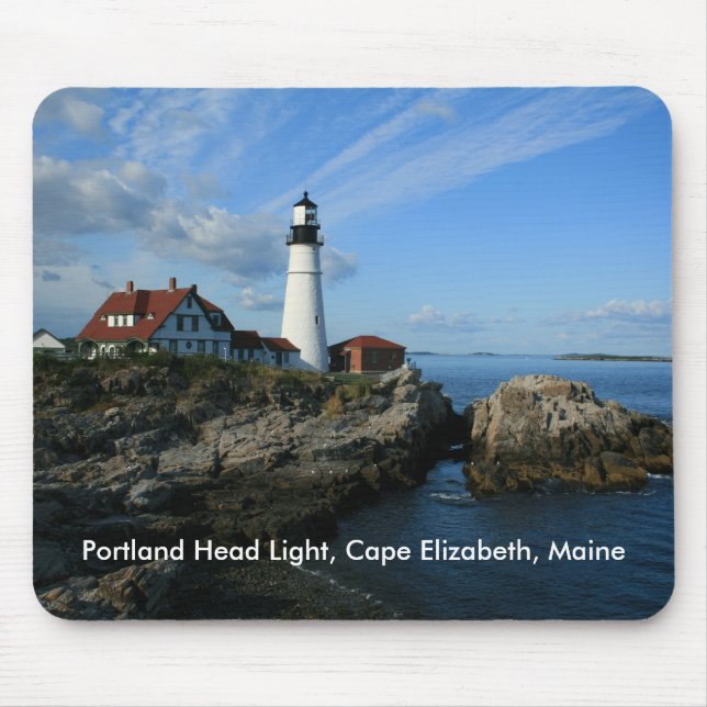 Mousepad Tapete do rato leve principal de Portland (Frente)
