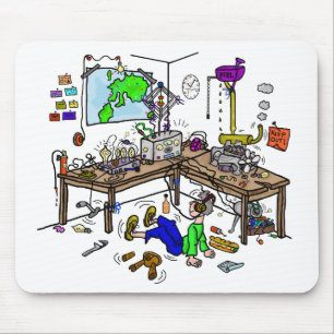 Mousepad Tapete do rato louco de Radio Shack do presunto da