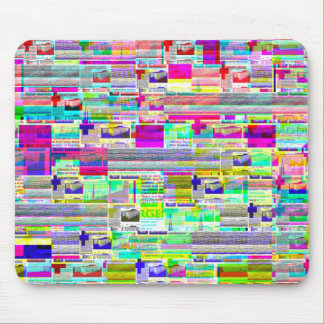 Mousepad tapete do rato louco do design