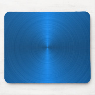 Mousepad Tapete do rato metálico azul do estilo