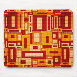 Mousepad Tapete do rato moderno de Geometrics do meio