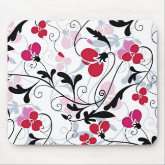 Mousepad Tapete do rato moderno do design floral -
