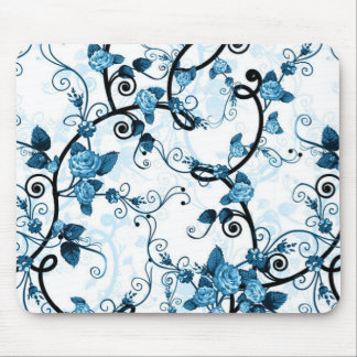 Mousepad Tapete do rato moderno do design floral -