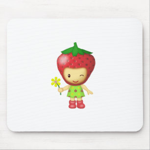 Mousepad Tapete do rato - morango