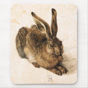 Mousepad Tapete do rato novo da lebre de Albrecht Durer