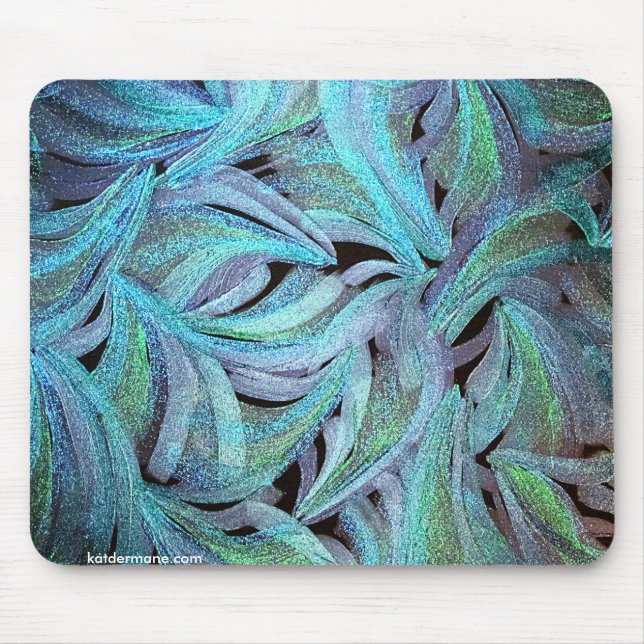 Mousepad Tapete do rato - "o oceano profundo ventila " (Frente)