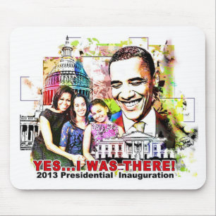 Mousepad Tapete do rato presidencial da inauguração de