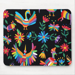 Mousepad Tapete do rato preto de Otomi