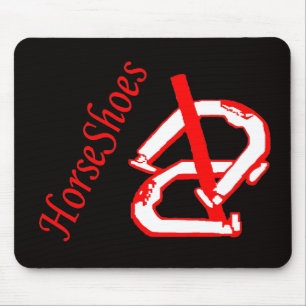 Mousepad Tapete do rato preto de Shes