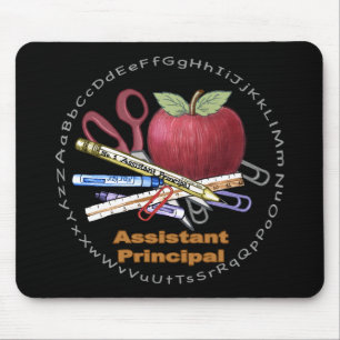 Mousepad Tapete do rato preto do assistente principal