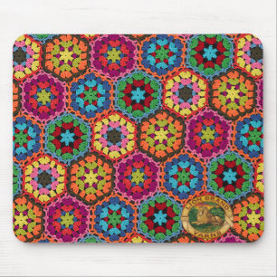 Mousepad Tapete do rato quadrado da avó