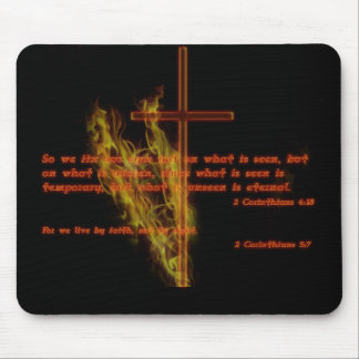 Mousepad Tapete do rato religioso do preto do estilo
