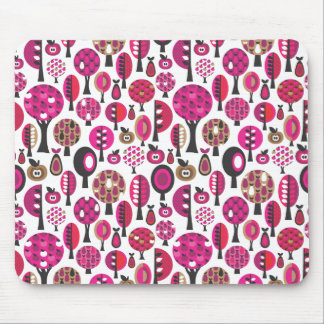 Mousepad Tapete do rato retro cor-de-rosa bonito das