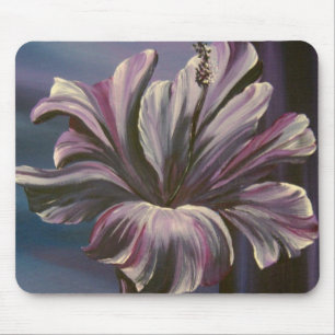 Mousepad Tapete do rato roxo do hibiscus