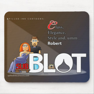 Mousepad Tapete do rato secundário da mancha