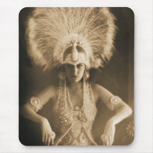 Mousepad Tapete do rato silencioso de Gloria Swanson da (Frente)