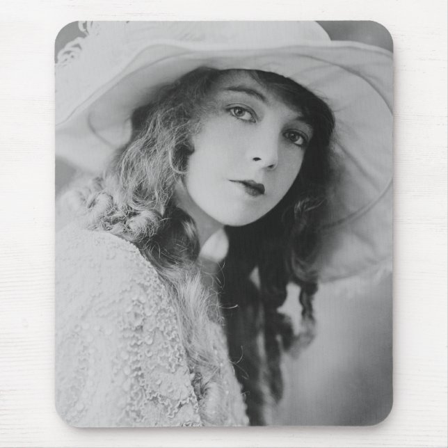 Mousepad Tapete do rato silencioso de Lillian Gish da (Frente)