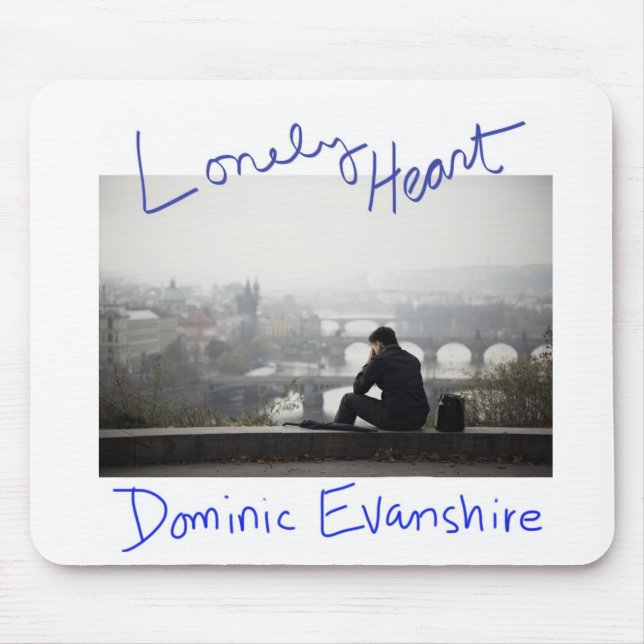 Mousepad Tapete do rato só do coração (Frente)