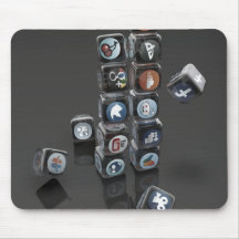 Tapete do rato social SOCIALUTION da sobrecarga