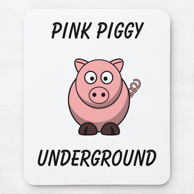 Mousepad Tapete do rato subterrâneo (Frente)