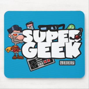 Mousepad Tapete do rato super do geek